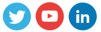 twitter YouTube linkedin logos - SMO