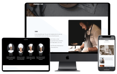chef web design project