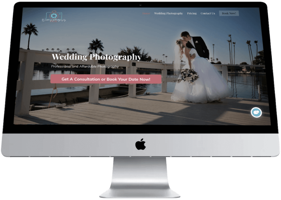 photography web design project