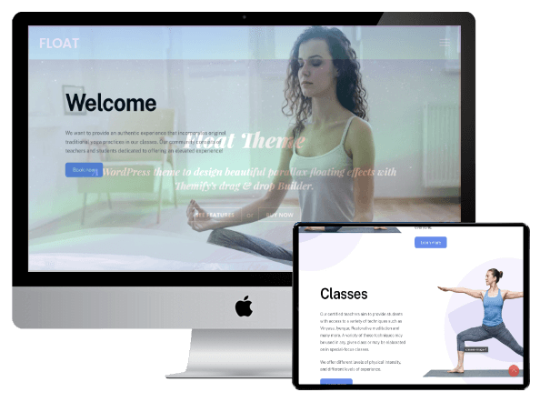Yoga website design