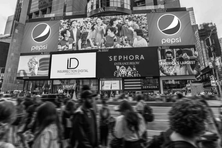 billboards in NYC - Insurrection Digital